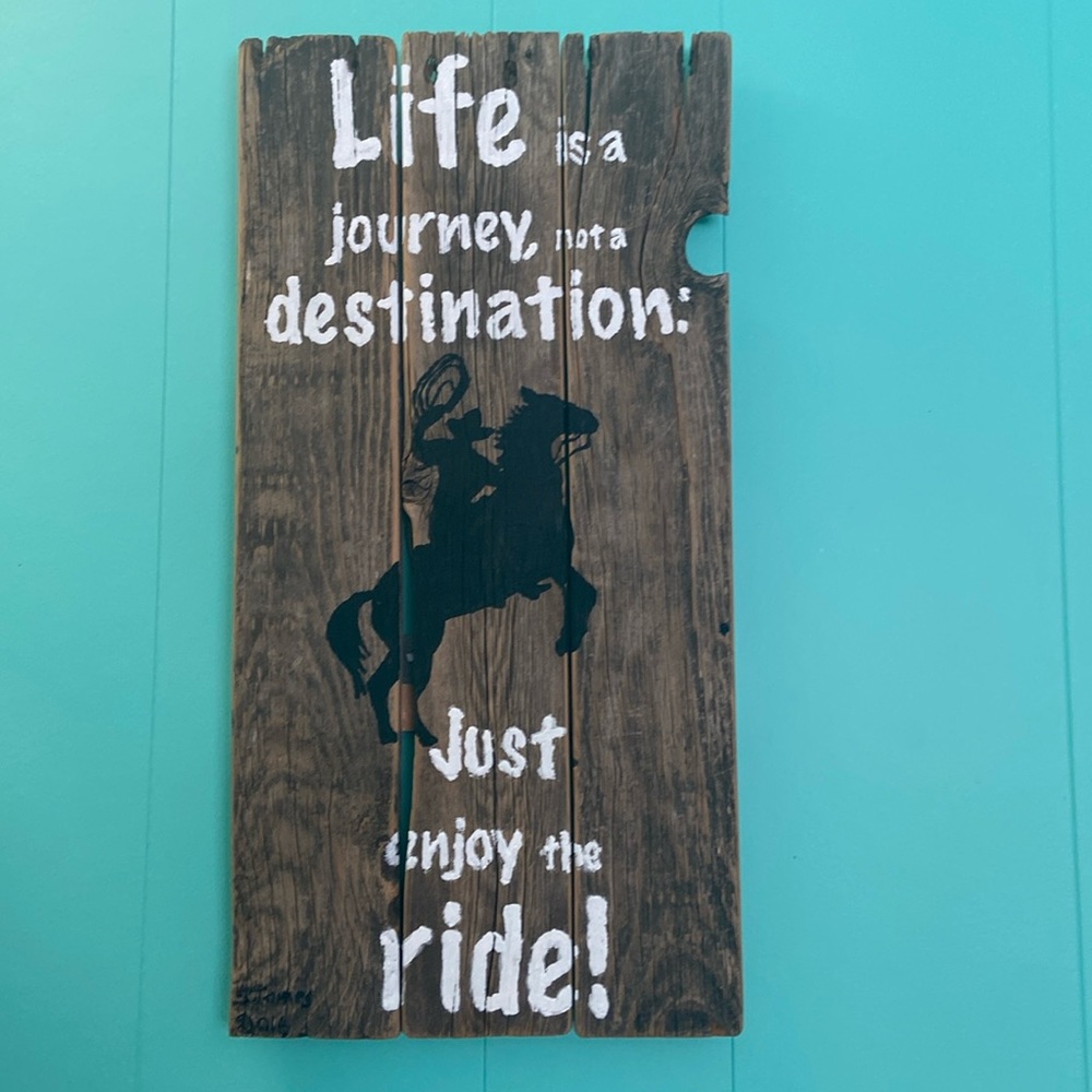 Wooden Sign